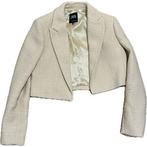 Zara Cropped Blazer